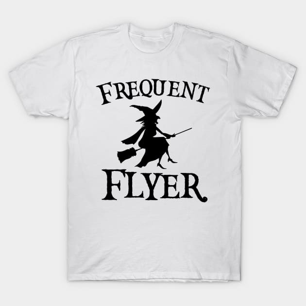 Frequent Flyer Halloween Design T-Shirt by RJCatch